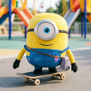 Minions gosedjur, söt mjuk figur i gult för barn och fans, som present och soffdekoration 13 Minions gosedjur, söt mjuk figur i gult för barn och fans, som present och soffdekoration