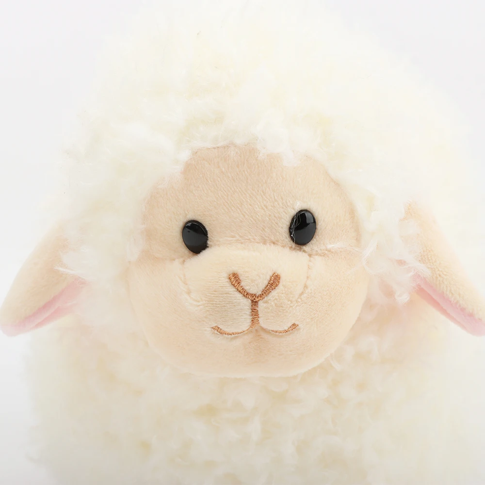 Får och lamm gosedjur i dockform med gulligt Alpaca-motiv och mjuk design, 20 cm 5 Får och lamm gosedjur i dockform med gulligt Alpaca-motiv och mjuk design, 20 cm - Bild 5