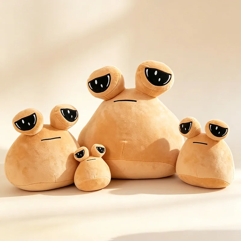 Pou gosedjur från My Pet Alien, storögd alienkudde i anime- och spelstil, 10–40 cm 3 Pou gosedjur från My Pet Alien, storögd alienkudde i anime- och spelstil, 10–40 cm - Bild 3