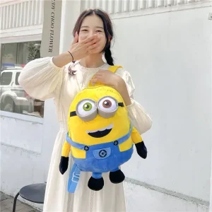Alternative view of Ryggsäck med Minionsmotiv i söt kawaiistil, tecknad design och förvaring för skolan