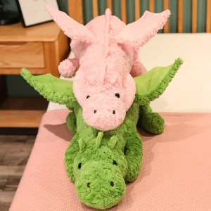 Dinosaurie gosedjur som flygande drake, två färgval som födelsedagspresent till vänner 10 Dinosaurie gosedjur som flygande drake, två färgval som födelsedagspresent till vänner