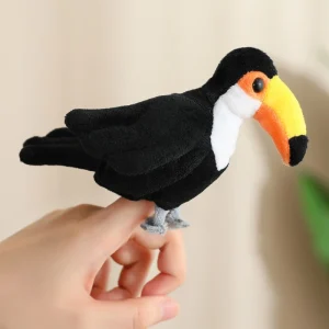 Små gosedjur som fingerpuppor i flera figurvarianter för lek och sagoberättande 28 Små gosedjur som fingerpuppor i flera figurvarianter för lek och sagoberättande