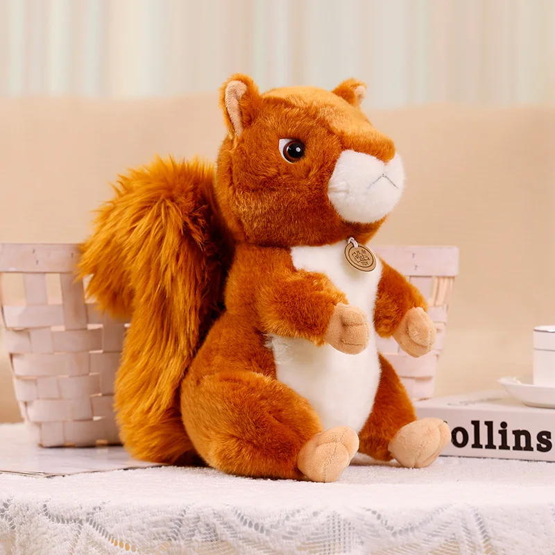 Tvättbjörn gosedjur, söt och mjuk, squirrel verklighetstrogen style, 17–30 cm 8 Tvättbjörn gosedjur, söt och mjuk, squirrel verklighetstrogen style, 17–30 cm - Bild 8