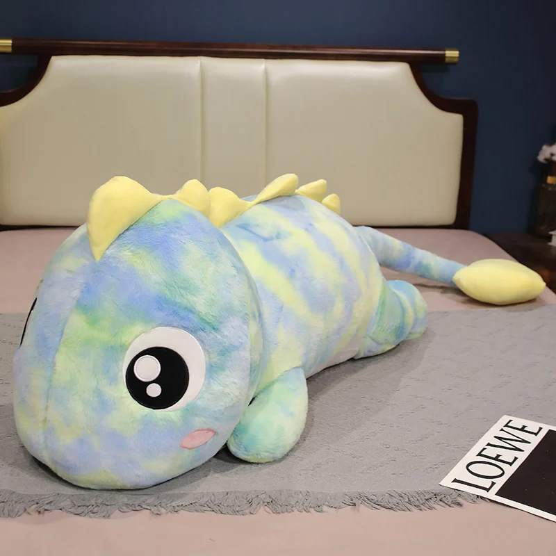 Jättestort dinosaurie gosedjur, extra mjuk kudde för säng och lek, present till flickor 8 Jättestort dinosaurie gosedjur, extra mjuk kudde för säng och lek, present till flickor - Bild 8