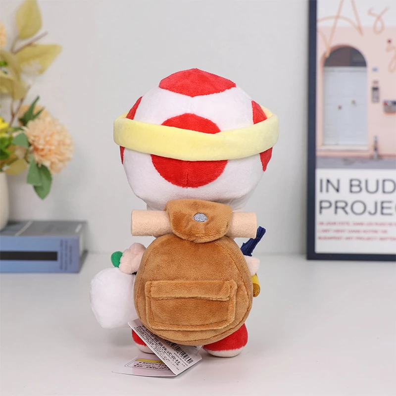 Captain Toad gosedjur från Super Bros och Treasure Tracker, mjuk docka med söt stil 4 Captain Toad gosedjur från Super Bros och Treasure Tracker, mjuk docka med söt stil - Bild 4