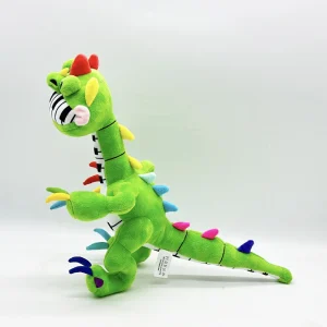 Poppy Playtime Pianosaurus dinosaurie gosedjur med pianotänder och monsterdesign