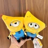 Potdemiel Minions Bob-docka med stråhatt, tecknad samlarfigur som present