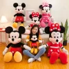 Mus gosedjur med Mickey Mouse och Minnie Mouse i kawaii- och animestil, 35–50 cm