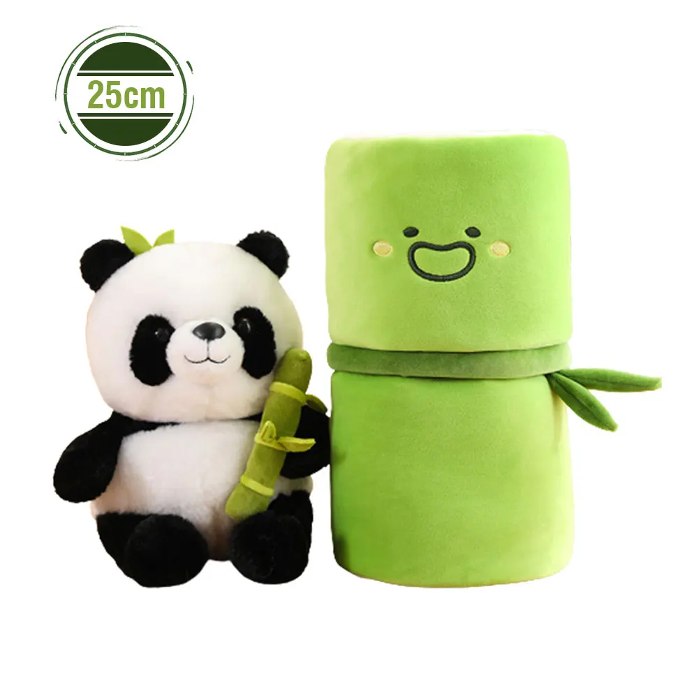 Kawaii björn gosedjur med vändbar bamburörsdesign i pandaform, Alla hjärtans dag 9 Kawaii björn gosedjur med vändbar bamburörsdesign i pandaform, Alla hjärtans dag - Bild 9