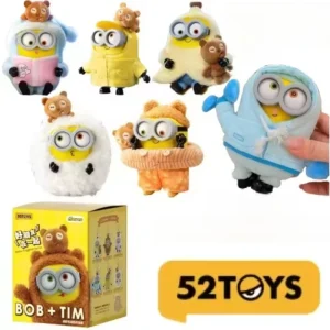 Minions Best Friends Together-serien, trendiga samlarfigurer som nyckelringar