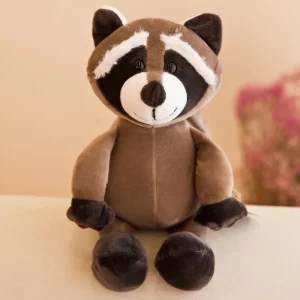 Hund gosedjur i kawaii-stil med djungeldjur som lejon, elefant, tiger, räv, apa och hjort 29 Hund gosedjur i kawaii-stil med djungeldjur som lejon, elefant, tiger, räv, apa och hjort