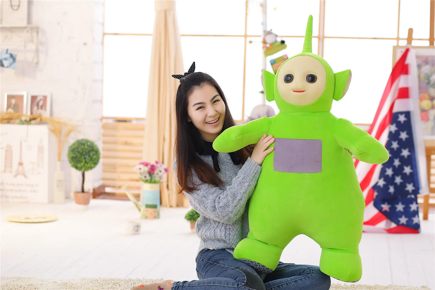 Flera figurvarianter av Teletubbies som gosedjur med kreativ och söt tecknad stil 8 Flera figurvarianter av Teletubbies som gosedjur med kreativ och söt tecknad stil - Bild 8