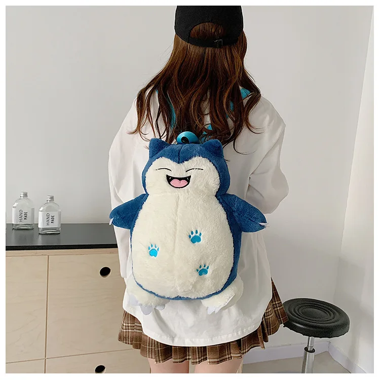 Pokémon Sylveon figurformad ryggsäck i söt tecknad kawaii- och animestil för tjejer 7 Pokémon Sylveon figurformad ryggsäck i söt tecknad kawaii- och animestil för tjejer - Bild 7