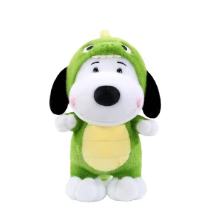 Mjukt gosedjur från Peanuts i flera figurvarianter med olika kostymer, 35–70 cm