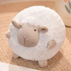 Anime-inspirerat får gosedjur i mjuk bollform, sött, 28 cm, jul- och Thanksgivinggåva