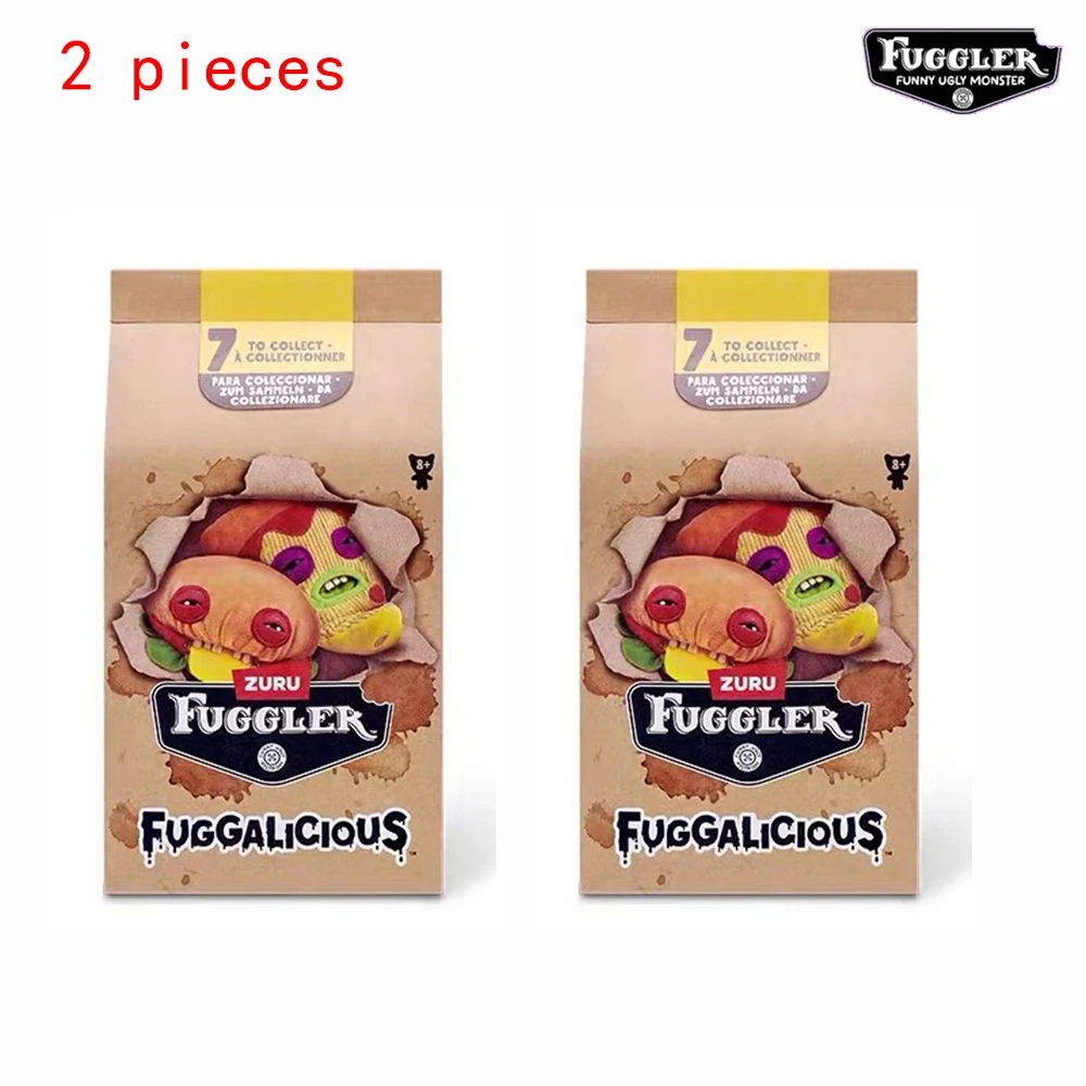 Hund gosedjur som Fuggler-monster, fult matmotiv med pizza, glass och hamburgare 7 Hund gosedjur som Fuggler-monster, fult matmotiv med pizza, glass och hamburgare - Bild 7