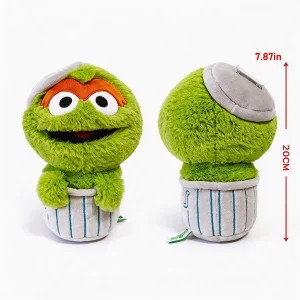 Klassiskt Sesame Street Big Bird gosedjur med Elmo, Cookie Monster och Oscar, 20 cm 15 Klassiskt Sesame Street Big Bird gosedjur med Elmo, Cookie Monster och Oscar, 20 cm