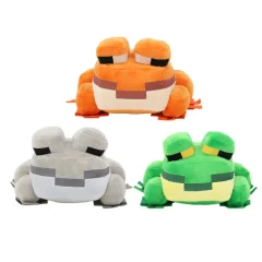 Drake gosedjur i tecknad stil med axolotl, Creeper, spindel och Enderman som figurer