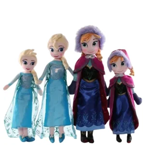 Frozen-karaktärer gosedjur, Snowman och Princess, elsa anna olaf pokémonfigurer