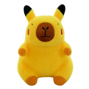 Sött Pokémon Pikachu kapybara gosedjur, kawaii-djurkudde för barn, 40–50 cm 13 Sött Pokémon Pikachu kapybara gosedjur, kawaii-djurkudde för barn, 40–50 cm