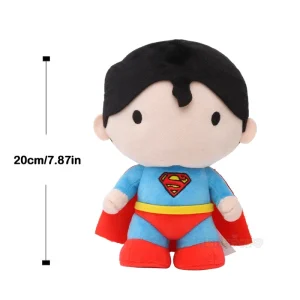 Batman gosedjur från DC Comics i klassisk Justice League-stil, med Superman, 20 cm