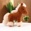 Horse gosedjur i realistisk ponnyform med klassisk design, födelsedagspresent 14 Horse gosedjur i realistisk ponnyform med klassisk design, födelsedagspresent