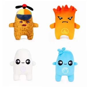 Kawaii-mjukisfigurer med Fortnite-karaktärer och spelinspirerad samlardesign