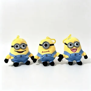 Minions tecknade figur som söt kawaii-nyckelring med hänge, liten present 20 Minions tecknade figur som söt kawaii-nyckelring med hänge, liten present