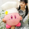 Kirby gosedjur som stor rosa kramkudde med söt kockdesign, animefigur, 35–70 cm 46 Kirby gosedjur som stor rosa kramkudde med söt kockdesign, animefigur, 35–70 cm