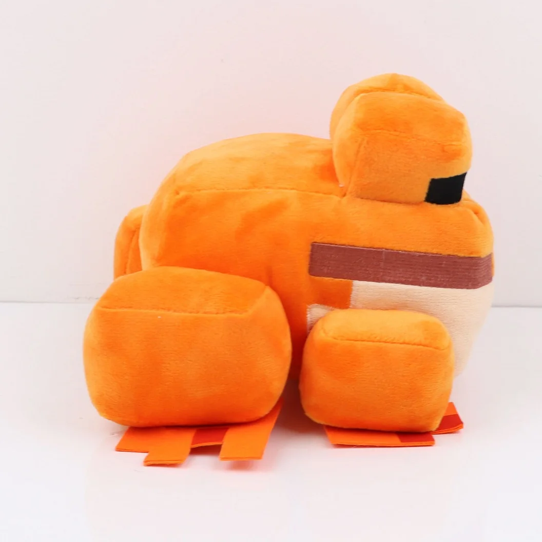Drake gosedjur i tecknad stil med axolotl, Creeper, spindel och Enderman som figurer 5 Drake gosedjur i tecknad stil med axolotl, Creeper, spindel och Enderman som figurer - Bild 5