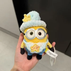 Potdemiel Minions Bob-docka med stråhatt, tecknad samlarfigur som present 33 Potdemiel Minions Bob-docka med stråhatt, tecknad samlarfigur som present