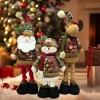 Djurfigurer som nyckelring, Retractable och Santa Claus option