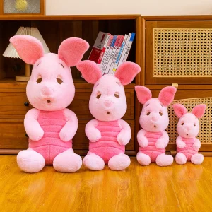 Piglet gosedjur från Winnie the Pooh, söt griskudde i tecknad stil, 22–50 cm