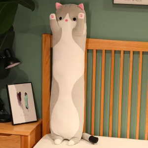 Katt gosedjur i form av lång Shiba Inu-hund, mjuk kudde med Corgi och Chai, 50–150 cm 24 Katt gosedjur i form av lång Shiba Inu-hund, mjuk kudde med Corgi och Chai, 50–150 cm