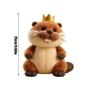 King George Movie-karaktärer gosedjur med realistisk form, grön variant, 25 cm