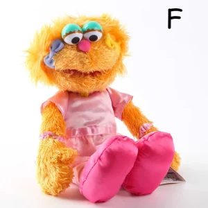 Alternative view of Groda gosedjur med Elmo, Cookie Monster, Big Bird och Grodan Kermit, söta för alla åldrar