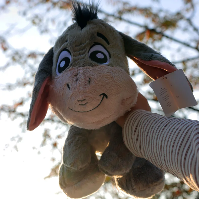 Eeyore gosedjur, fluffig figur i tecknad stil från My Friends Tigger and Pooh, 26 cm 3 Eeyore gosedjur, fluffig figur i tecknad stil från My Friends Tigger and Pooh, 26 cm - Bild 3