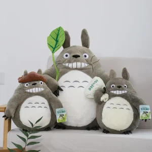 Totoro gosedjur som plyschkudde i tecknad stil från My Neighbor Totoro, 17–48 cm 10 Totoro gosedjur som plyschkudde i tecknad stil från My Neighbor Totoro, 17–48 cm