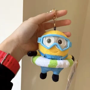 Potdemiel Minions Bob-docka med stråhatt, tecknad samlarfigur som present 23 Potdemiel Minions Bob-docka med stråhatt, tecknad samlarfigur som present