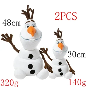 Frozen-karaktärer gosedjur, Snowman och Princess, elsa anna olaf pokémonfigurer