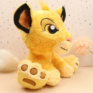 Simba gosedjur från Disney The Lion King – lejonunge i mjuk plysch, cirka 25 cm