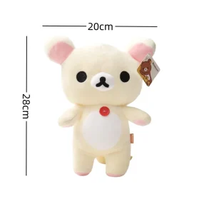 Rilakkuma björn gosedjur i vitt och kawaii-stil för rumsdekoration och födelsedagspresent 27 Rilakkuma björn gosedjur i vitt och kawaii-stil för rumsdekoration och födelsedagspresent
