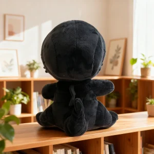 Xenomorph gosedjur som plyschkudde, söt och kawaii, alien prydnadskudde böjd svans 9 Xenomorph gosedjur som plyschkudde, söt och kawaii, alien prydnadskudde böjd svans