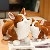 Corgi som hund gosedjur, mjuk kudde i kawaii och tecknad stil, söt present för barn 14 Corgi som hund gosedjur, mjuk kudde i kawaii och tecknad stil, söt present för barn