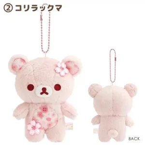 Djurfigurer som nyckelring, rilakkuma björnfigur romantisk design