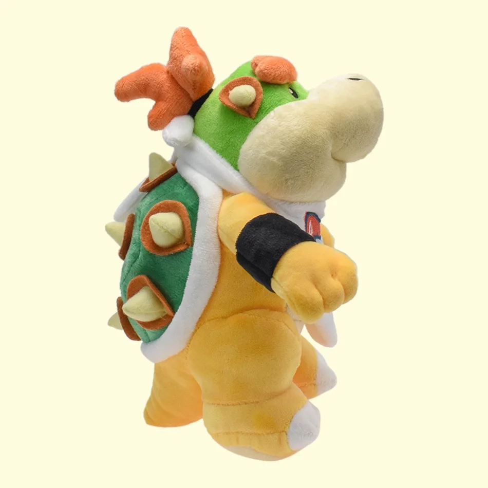 Bowser Jr. gosedjur, Standing och Scarf, super mario sköldpadda stående, 21 cm 3 Bowser Jr. gosedjur, Standing och Scarf, super mario sköldpadda stående, 21 cm - Bild 3