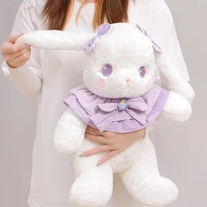 Alternative view of Japanskinspirerat kawaii kanin gosedjur i Lolita-stil, med björnvariant för barn