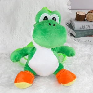 Mjuk Koopa Troopa-docka i kawaii-stil, utformad som ryggsäck och karaktärsväska
