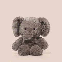 Elefant gosedjur som mjuk kawaii-inspirerad kudde, söt elefantunge på, 37 cm