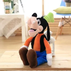 Tecknad Disney mjuk leksak 30 cm med Musse, Mimmi, Långben, Pluto, Kajsa och Kalle Anka
